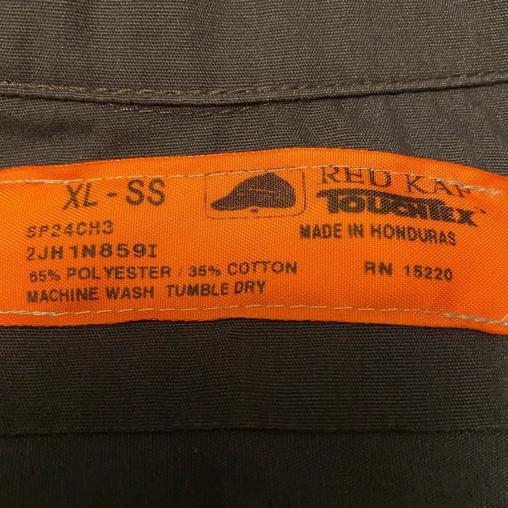 Vintage Triumph utility button down sz xl - Picture 5 of 5
